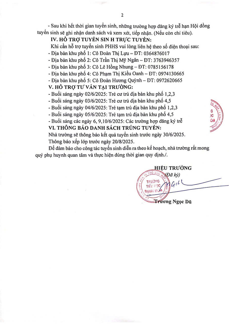 TUYEN SINH 1